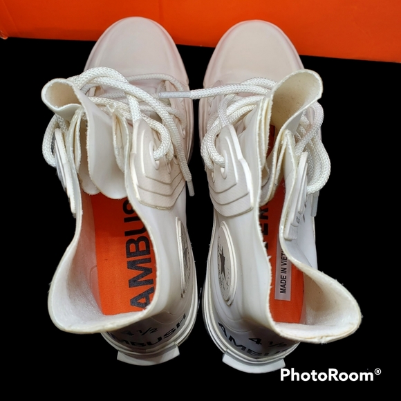 Converse x Ambush Women 6.4 US CHUCK 70 WHITE high Top sneakers Goat Verified - Picture 6 of 10